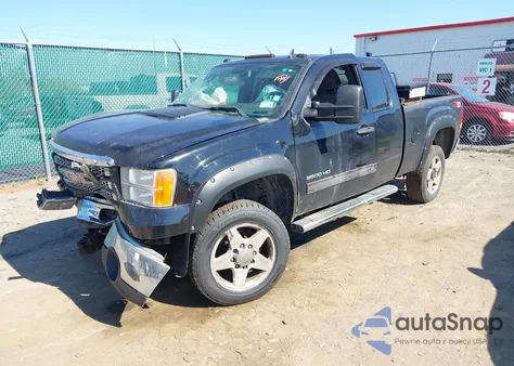 2013 GMC Sierra 2500Hd Sle из США, поврежденный, VIN 1GT220CG5DZ256468